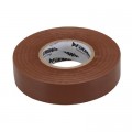 Electrical Insulation Tape (PVC) 19mm x 20M Brown