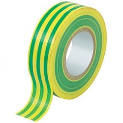 Electrical Insulation Tape (PVC) 19mm x 20M Earth